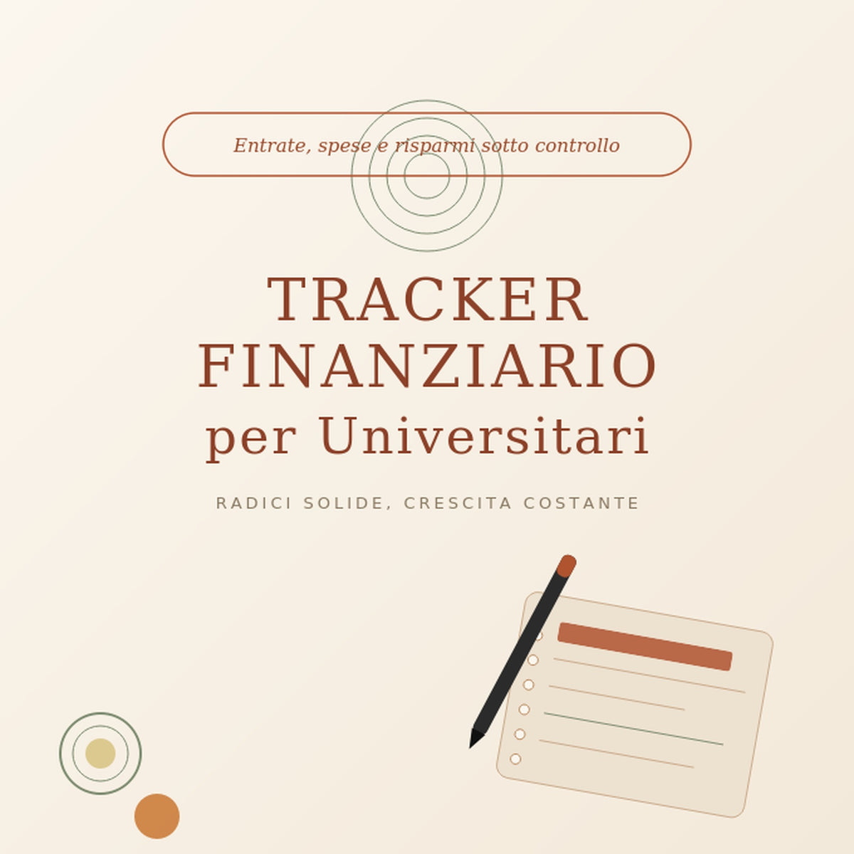 TRACKER FINANZIARIO